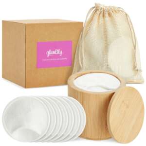Glamlily 16 Pack Reusable Cotton Rounds